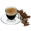 Helena Espresso Cups with Saucers, Set of 6 - CRYSTALIA GLASS